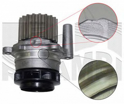 KM INTERNATIONAL wpk498 -  Водяной насос